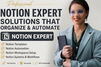 notion template design notion dashboard notion automation notion expert notion