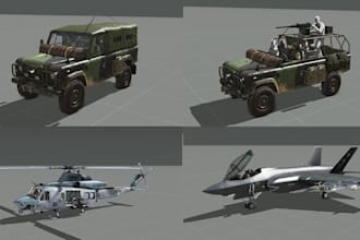 develop ai, vehicles and weapons for fivem, rust, arma 3 and dayz mods