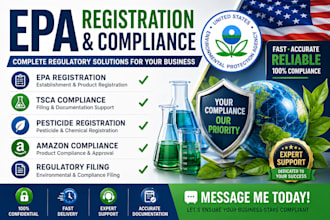 do epa registration,tsca compliance,pesticide registration and amazon compliance
