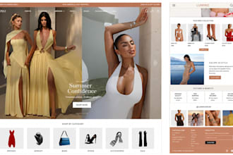 fashion clothing store design shopify clothing fashion website clothing store