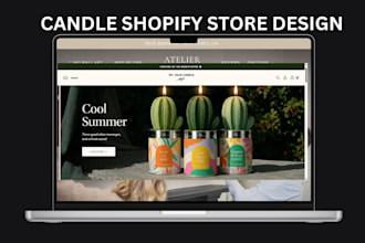 candle store candle shopify website scented candle store