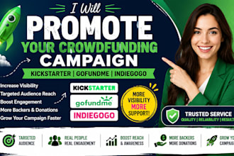 create crowdfunding backers list for kickstarter indiegogo gofundme