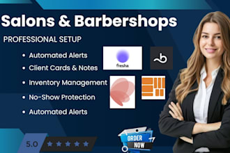 create salons and barbershops crm via fresha booksy biz waj