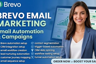 setup brevo email automation workflow and crm integration