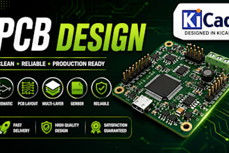 pcb design, kicad, pcb layout, circuit design, electronics and schematic design