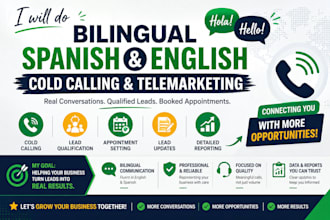 do bilingual spanish cold calling and telemarketing for your business