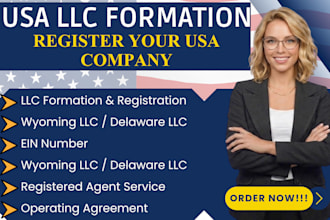 do US llc registration USA llc formation and get ein number for non US resident