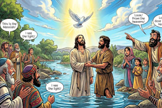 do bible storybook illustration, children storybook christian book, picture book