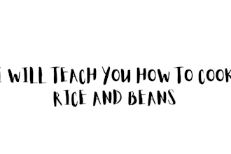 teach you how to cook