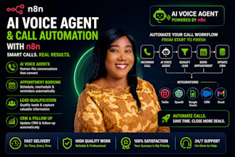 build a custom n8n voice agent with retell and zapier