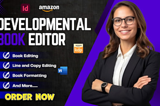 developmental editor book editing and formatting