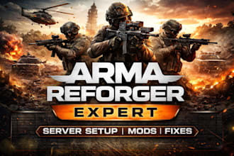 build professional arma reforger missions and servers