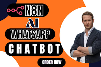build n8n whatsapp chatbot ai agent whatsapp automation whatsapp api