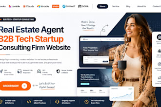 looka miscellaneous real estate agent b2b tech startup consulting firm website
