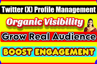 do twitter x promotion and marketing organically