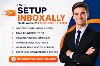 setup inboxally email warmup deliverability fix inboxally reputation repair