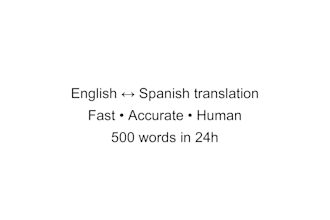translate english to spanish for online stores and websites