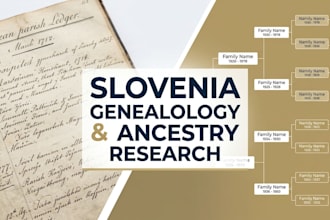 do professional slovenia genealogy research family tree and ancestry records