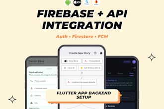 integrate firebase, API, or google play billing in flutter