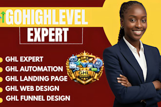 ghl expert ghl website ghl sales funnel ghl landing page ghl automation