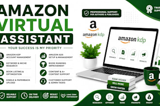 be your amazon virtual assistant fba expert