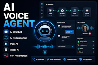 ai receptionist ai voice agent vapi ai retell ai n8n automation ai sales agent