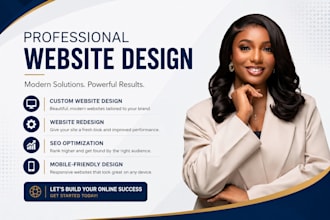 design a professional wix website, redesign, SEO and  mobile friendly site