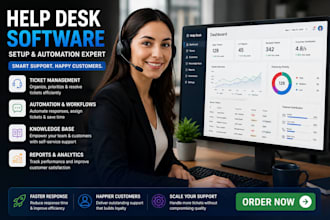 configure help desk CRM and automate your customer support system