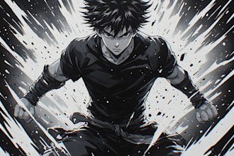 draw custom manga and anime panels for your story