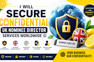 secure confidential UK nominee director services worldwide