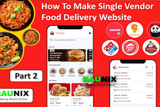 create a catering website,food service website,and catering company website