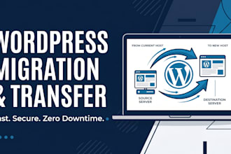 move, backup, transfer, migrate wordpress website, wordpress website migrate