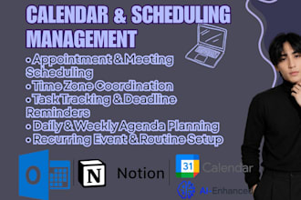 manage your calendar and remote scheduling workflows