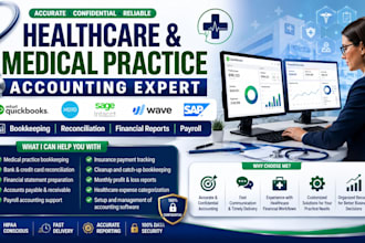 do healthcare medical practice accounting quickbook sage intacct xero wave sap