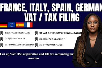 set up vat oss registration and eu tax accounting for amazon
