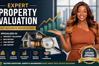 do professional property valuation, bpo, cma and arv report