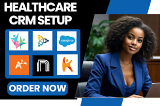 setup healthcare crm salesforce caresmartz360 axiscare alayacare nexhealth kareo
