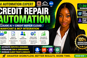 connect claude skills to credit repair website credit repair cloud mcp manychat