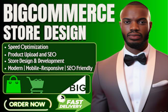 design, develop and customize bigcommerce website