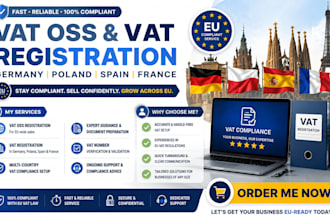 do vat oss registration, vat registration for germany, poland, spain, france