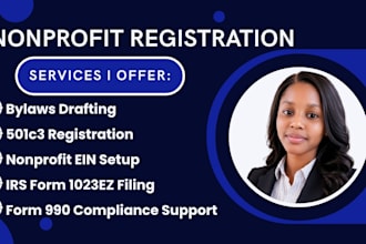 register nonprofit 501c3 tax exempt, irs form 1023ez 1023, ein bylaws, 990 990nr