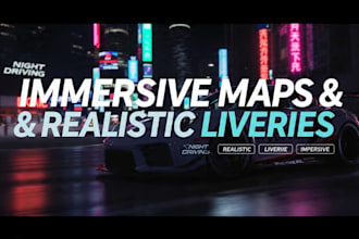 create immersive assetto corsa maps with realistic livery designs