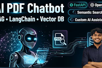 build an ai PDF chatbot using rag and vector database