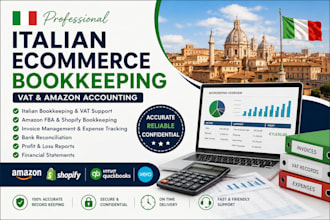 do italian ecommerce bookkeeping vat and amazon accounting