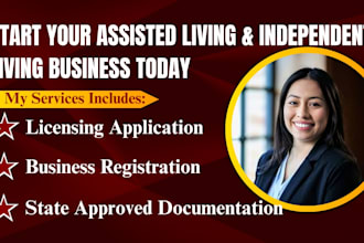 setup, get assisted living and independent living agencies license in california