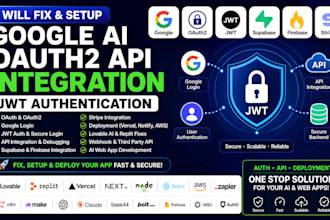 fix setup google ai oauth2 API integration jwt authentication oauth vibe coding