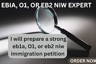 prepare a strong eb1a, o1, or eb2 niw immigration petition