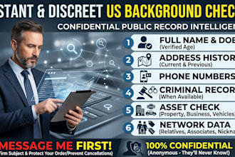 investigation private investigator background check USA expert
