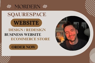 build squarespace website, redesign squarespace website ecommerce store