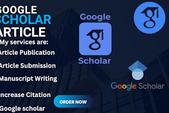 help increase google scholar visibility through article publication